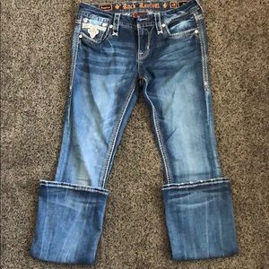 Rock Revival Boot Cut Jeans. Size 30